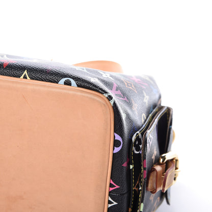 Louis Vuitton Monogram Multicolor Petit Noe Black 9 of 17