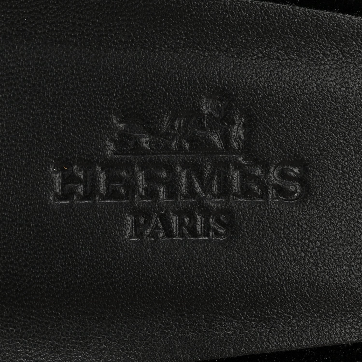 Hermes Velvet Nappa Oasis Sandals 39  39 Argent Vieilli 8 of 9