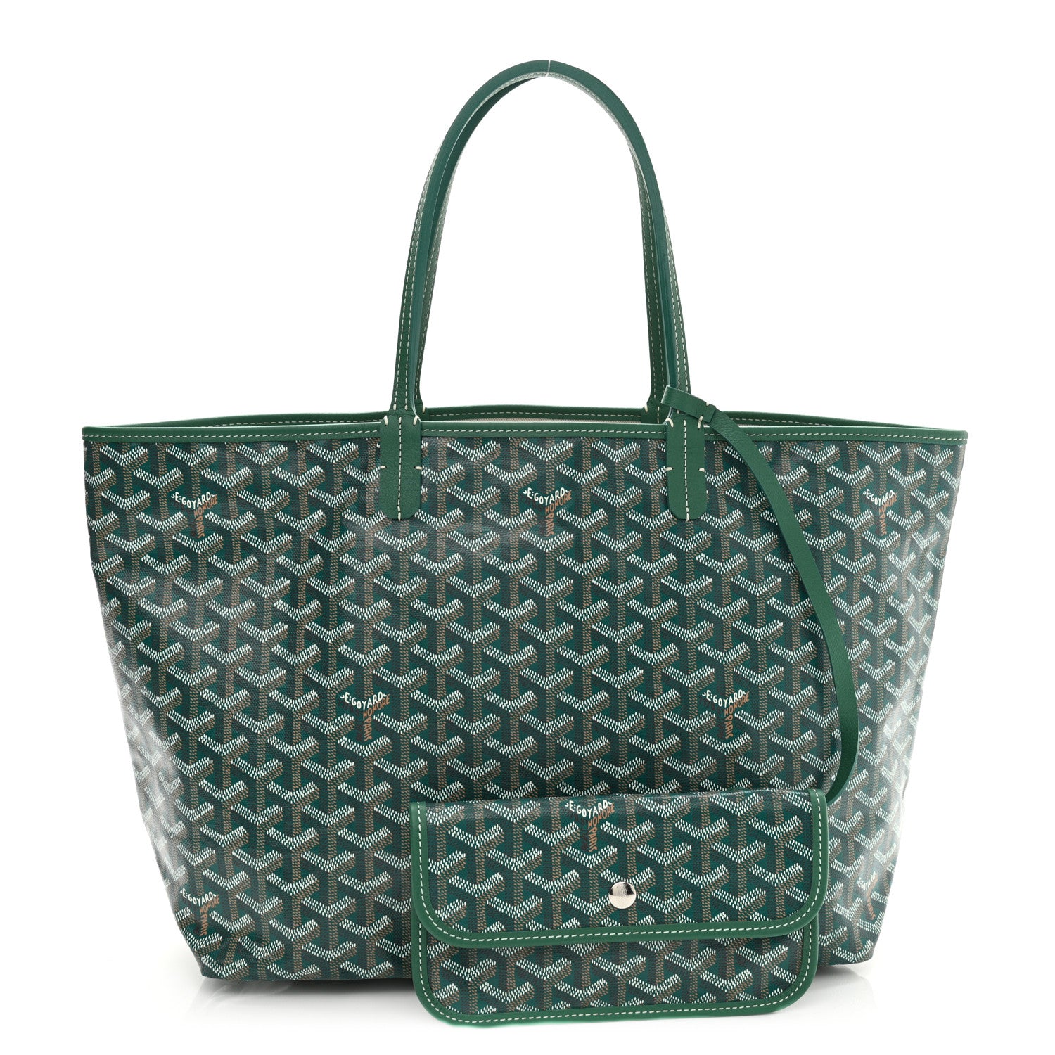 Goyard Goyardine Saint Louis PM Green 1 of 11