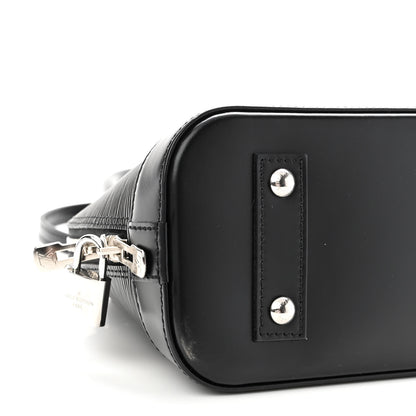 Louis Vuitton Epi Alma BB Black 7 of 8