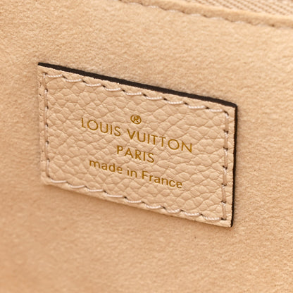 Louis Vuitton Empreinte Monogram Giant Neverfull  MM Creme 8 of 12