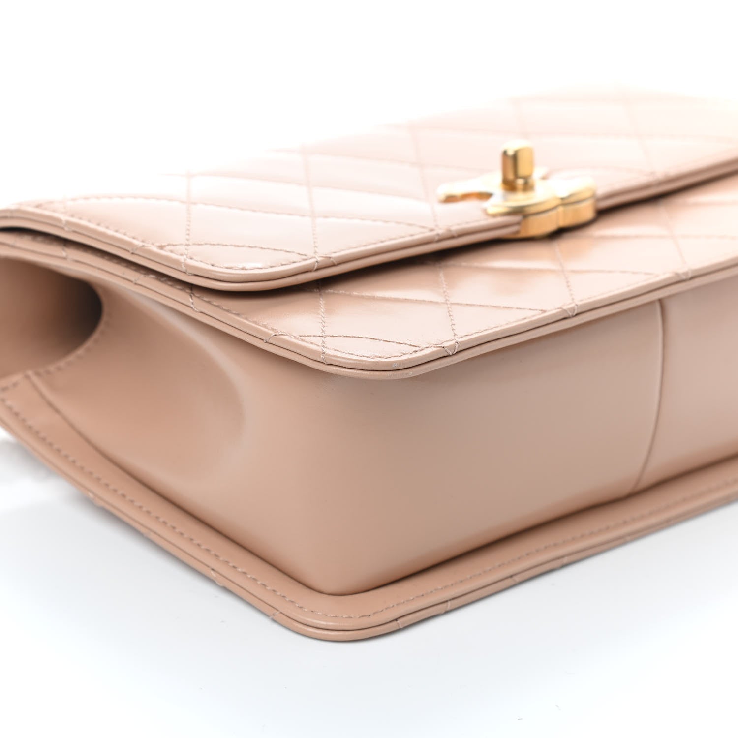 Chanel Calfskin Quilted Perfect Fit Flap Beige 8 of 10