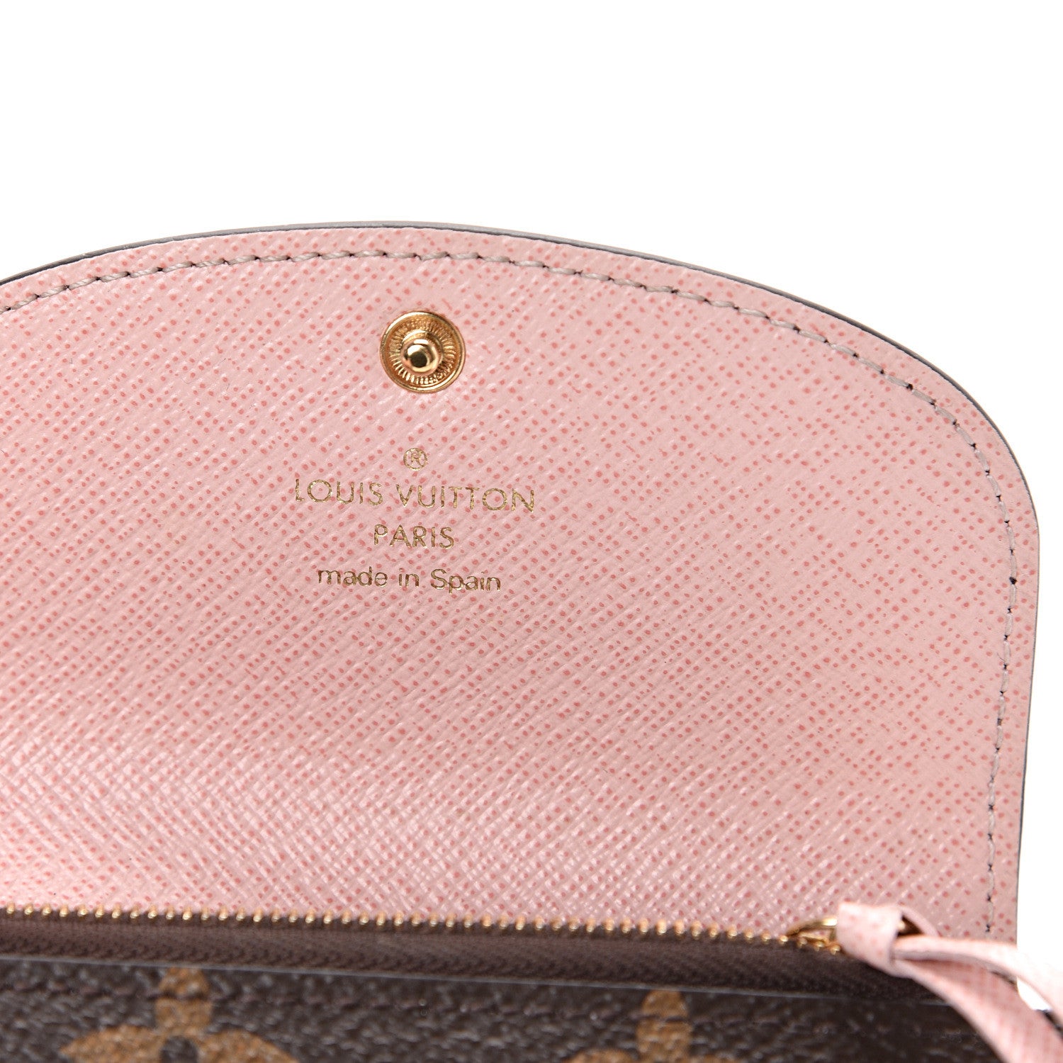 Louis Vuitton Monogram Rosalie Coin Purse Rose Ballerine 5 of 6