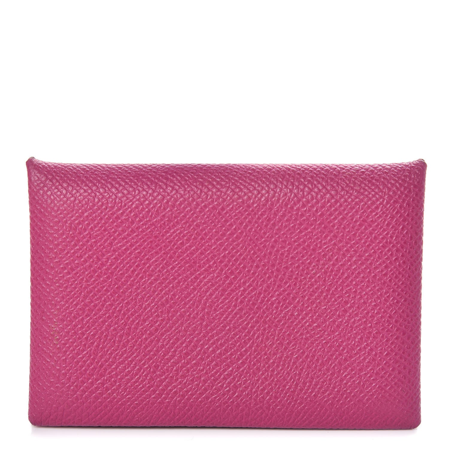 Hermes Epsom Calvi Card Case Rose Pourpre 1 of 7