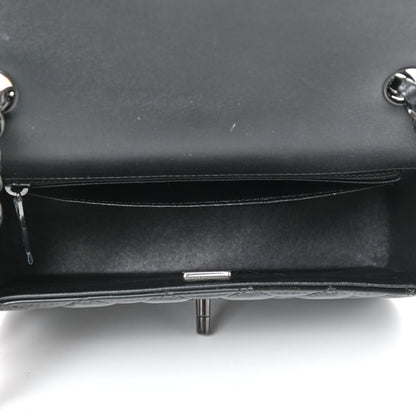 Chanel Patent Calfskin Quilted Mini Rectangular Flap So Black 4 of 8