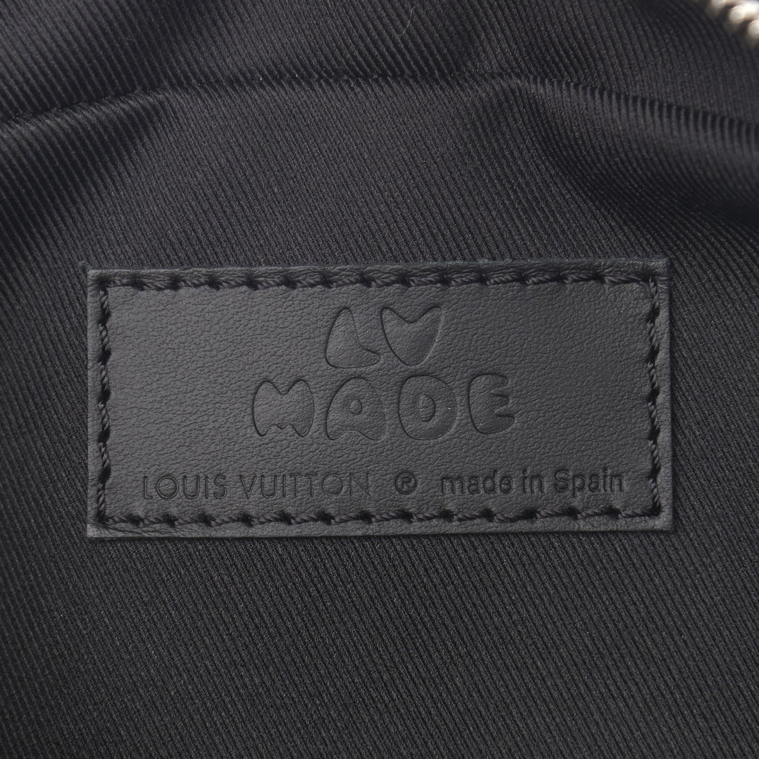 Louis Vuitton X NIGO Monogram Eclipse Stripes LV Heart Modular Sling Bag 7 of 11