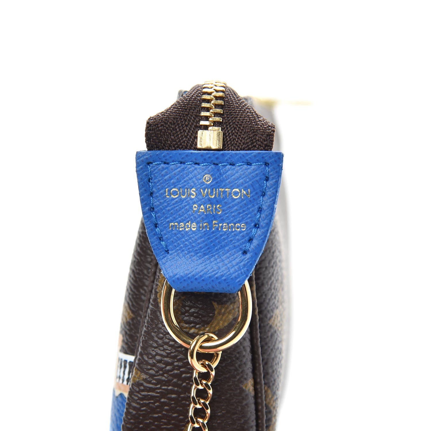 Louis Vuitton Monogram 2019 Christmas Animation Mini Venice Pochette Accessories Blue 7 of 11