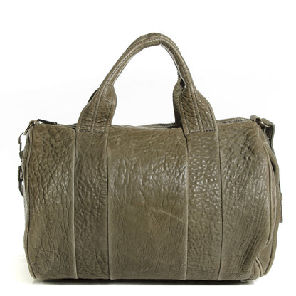 Alexander Wang Pebbled Lambskin Rocco Sage Antique Brass Hardware 1 of 9