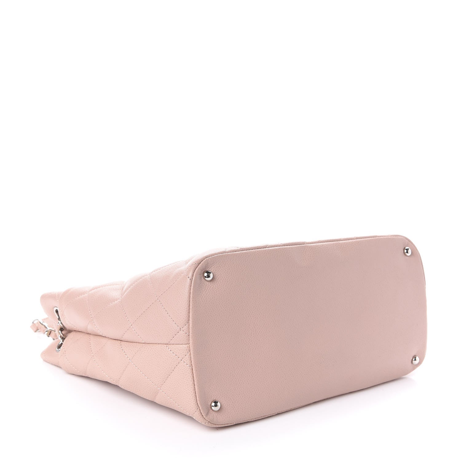 Chanel Caviar Quilted Timeless CC Soft Tote Pink 4 of 10