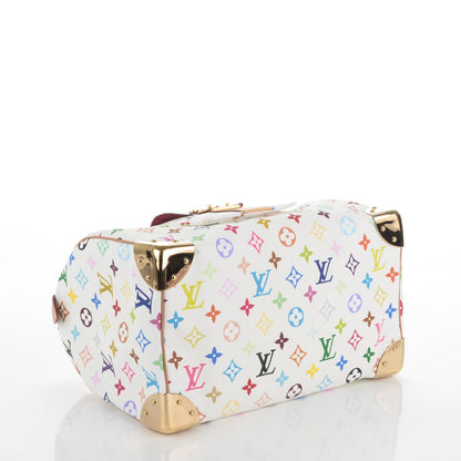 Louis Vuitton Monogram Multicolor Speedy 30 White 4 of 7