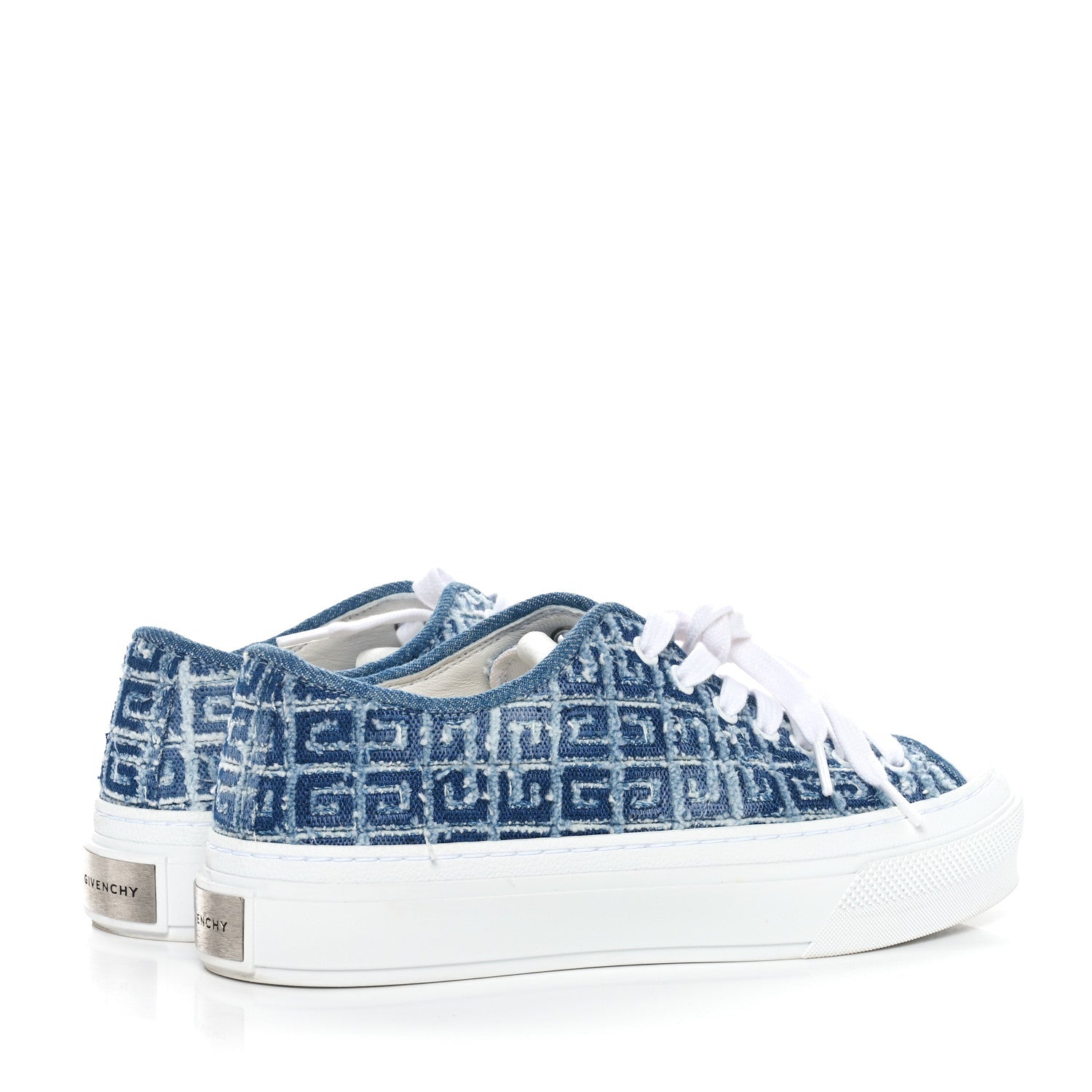 Givenchy Jacquard City 4G Sneakers 36 Blue White 4 of 9