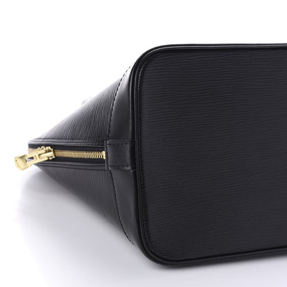 Louis Vuitton Epi Alma PM Black 6 of 10