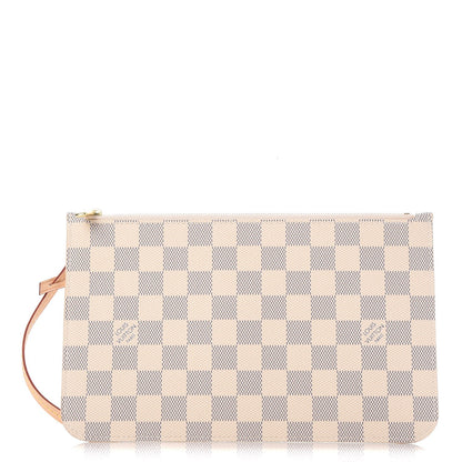 Louis Vuitton Damier Azur Neverfull MM GM Pochette 1 of 7