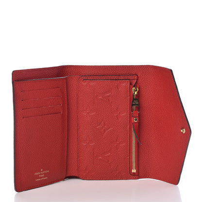 Louis Vuitton Empreinte Compact Curieuse Wallet Cherry 5 of 10