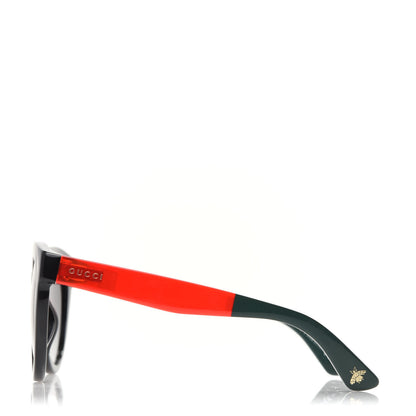 Gucci Acetate Cat Eye Sunglasses GG3810/S Black Red 3 of 8