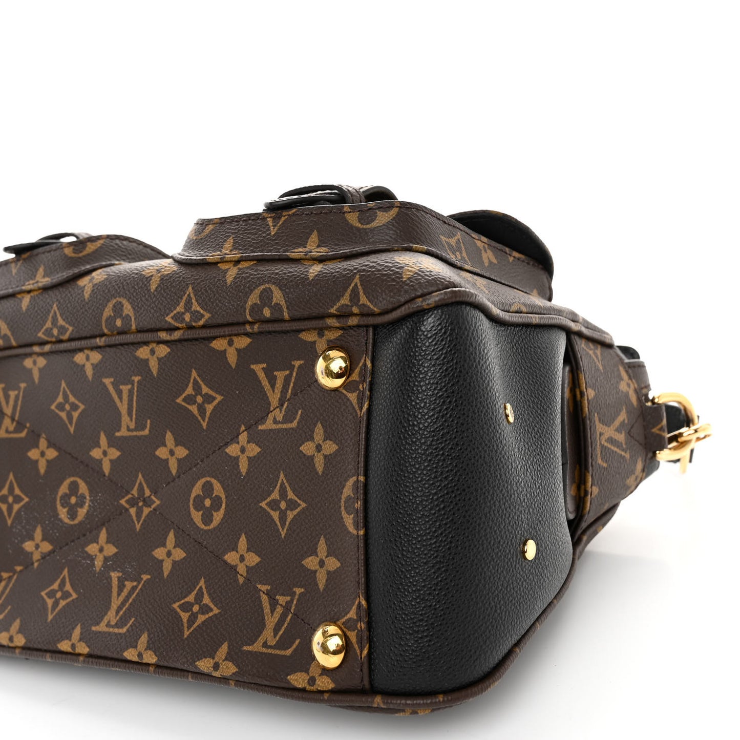 LOUIS VUITTON Monogram Manhattan NM Black