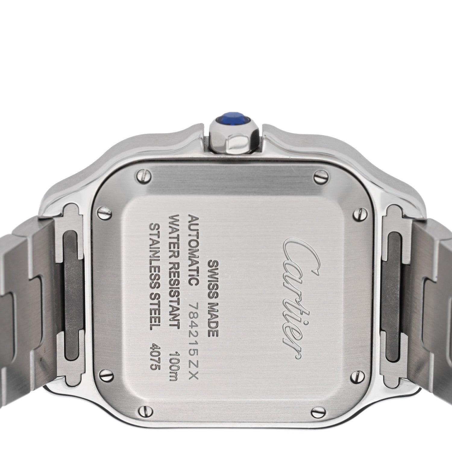 Cartier Stainless Steel 35mm Santos de Cartier Automatic Watch 4 of 5