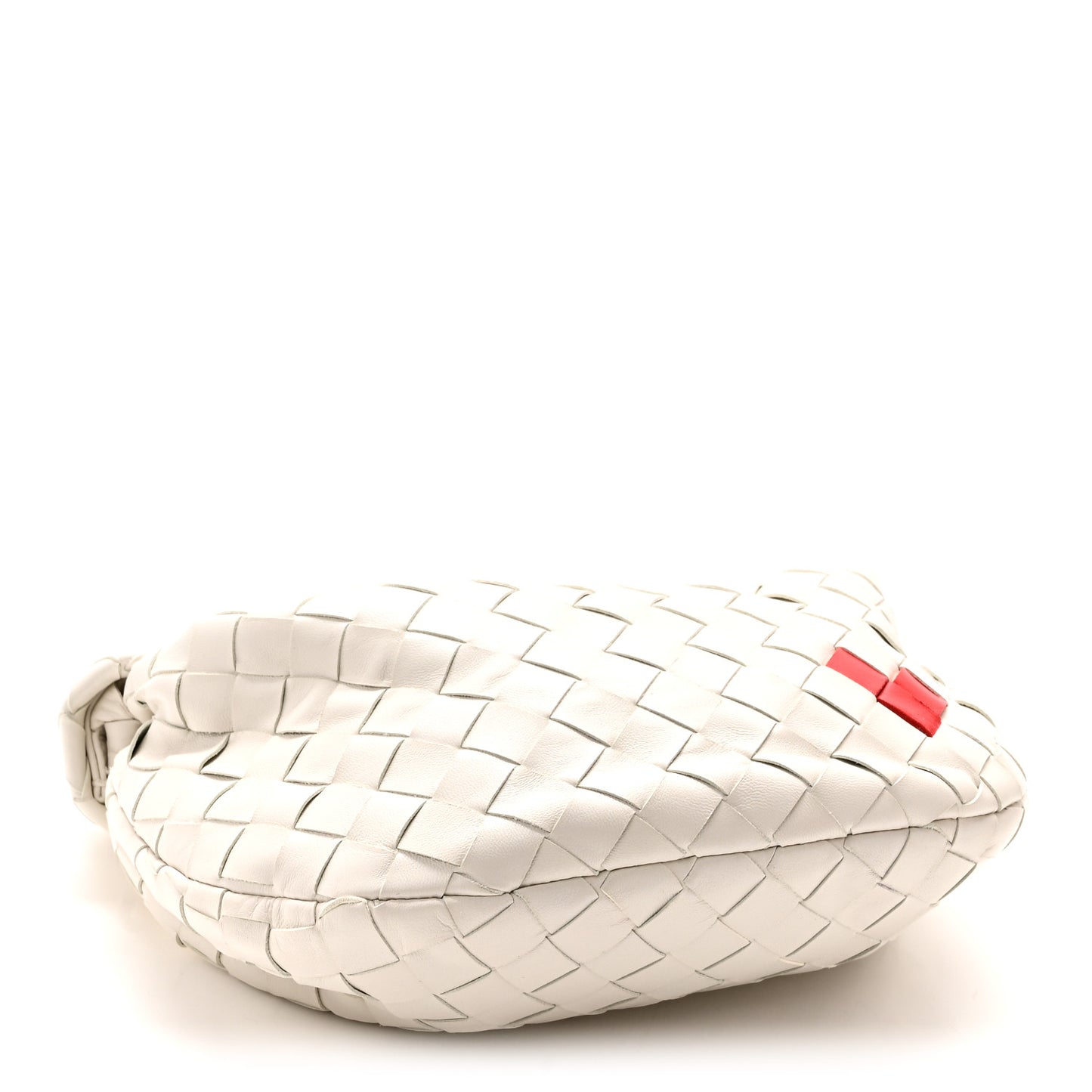 Nappa Intrecciato Mini Heart Jodie White