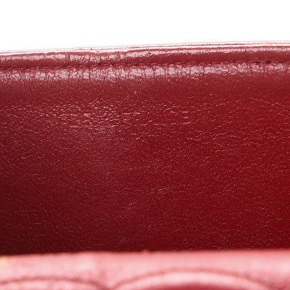 Chanel Lambskin Quilted Small Double Flap Red 7 of 9