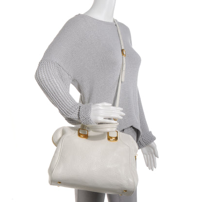 Fendi Calfskin Small Chameleon Tote Bianco 2 of 13