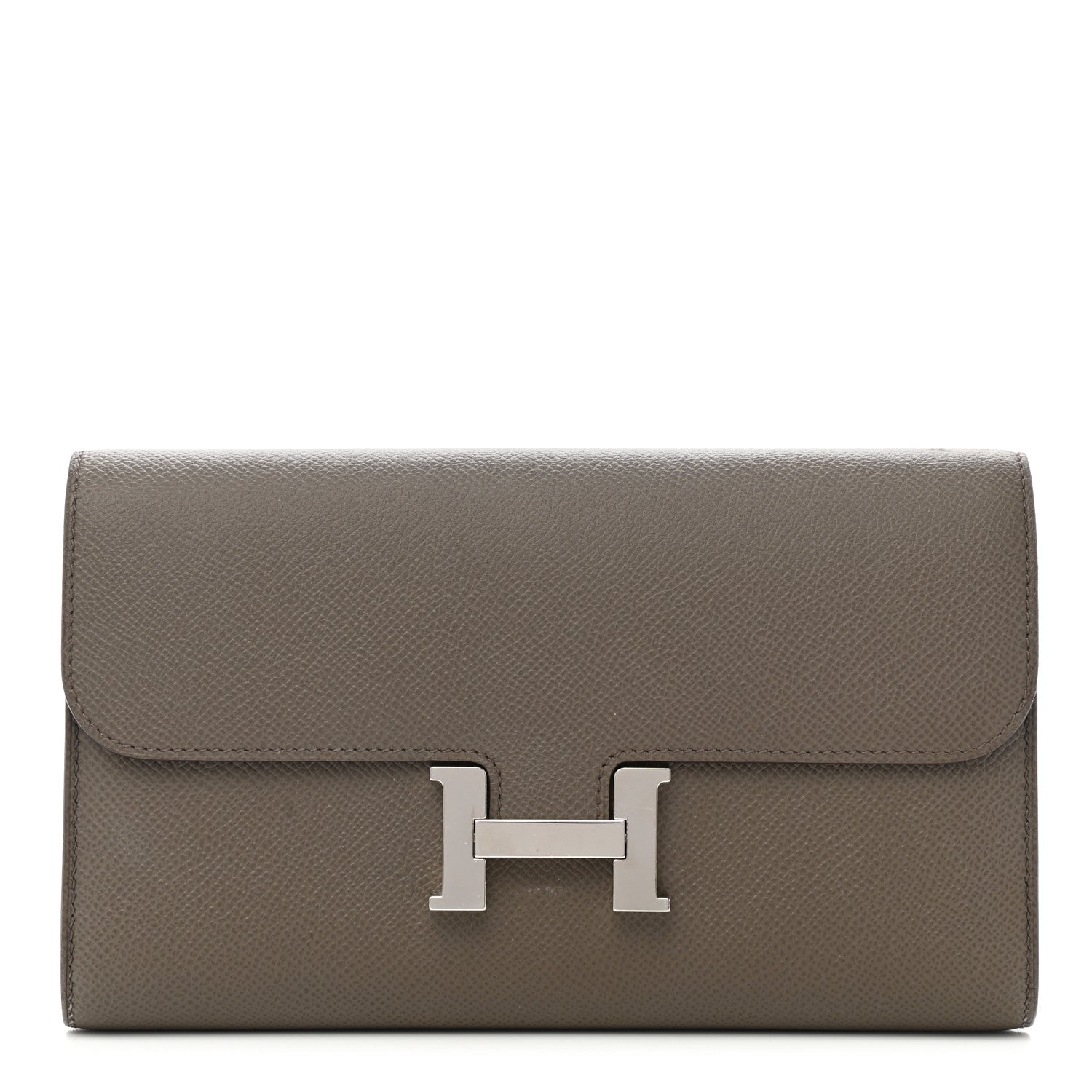 Hermes Epsom Constance Long Wallet Etain 1 of 7