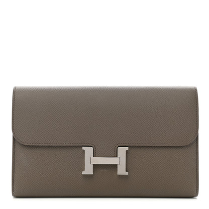 Hermes Epsom Constance Long Wallet Etain 1 of 7