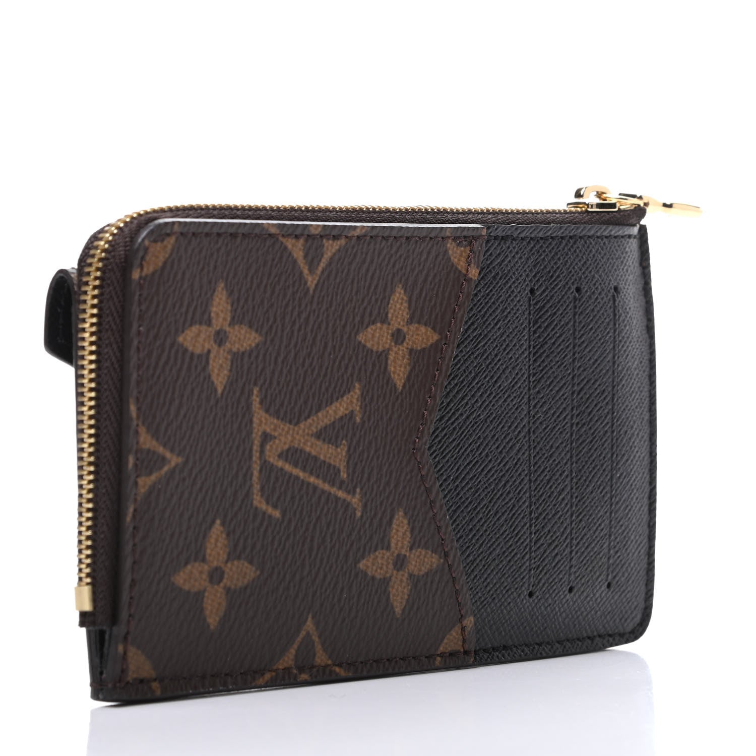 Louis Vuitton Monogram Recto Verso Card Holder Black 3 of 8