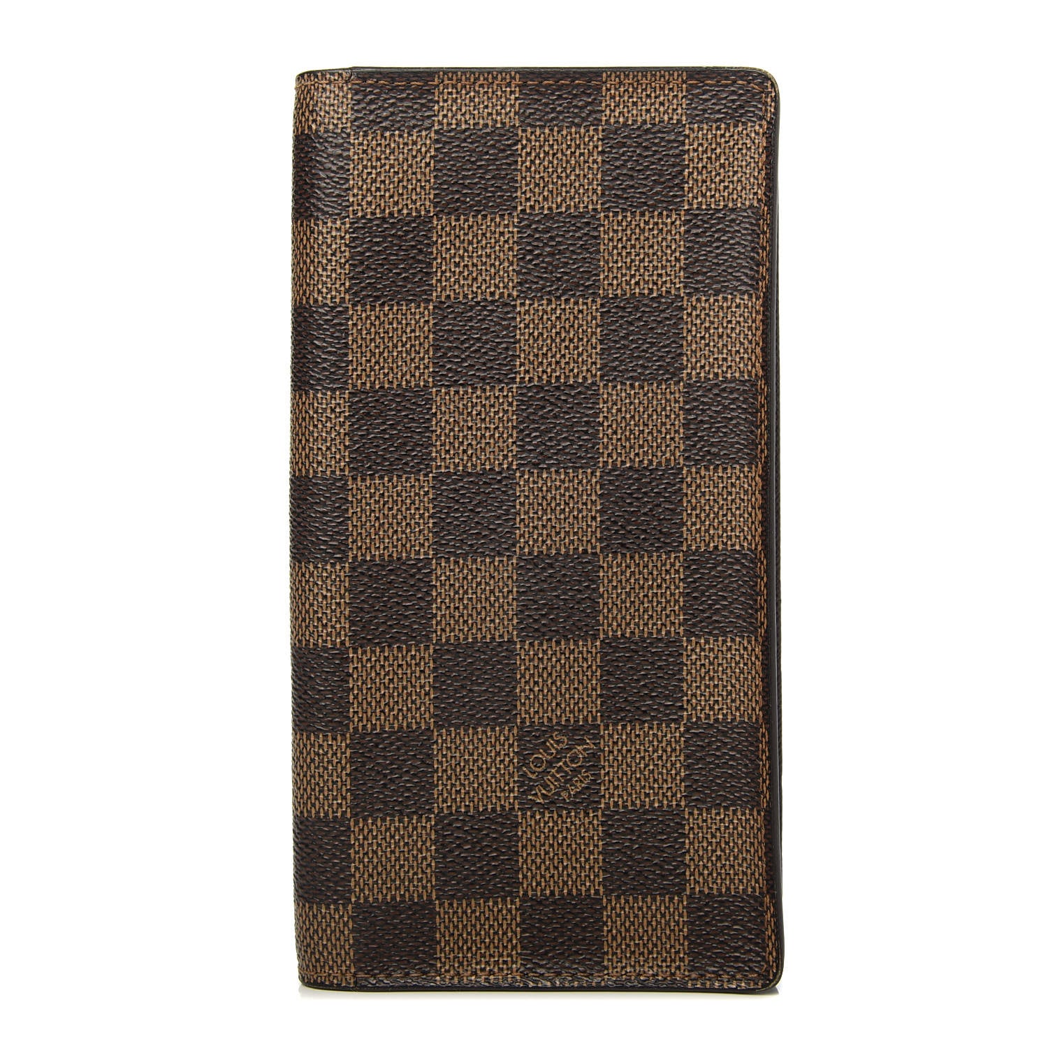 Louis Vuitton Damier Ebene Porte-Cartes Credit Yen Checkbook Wallet 1 of 7