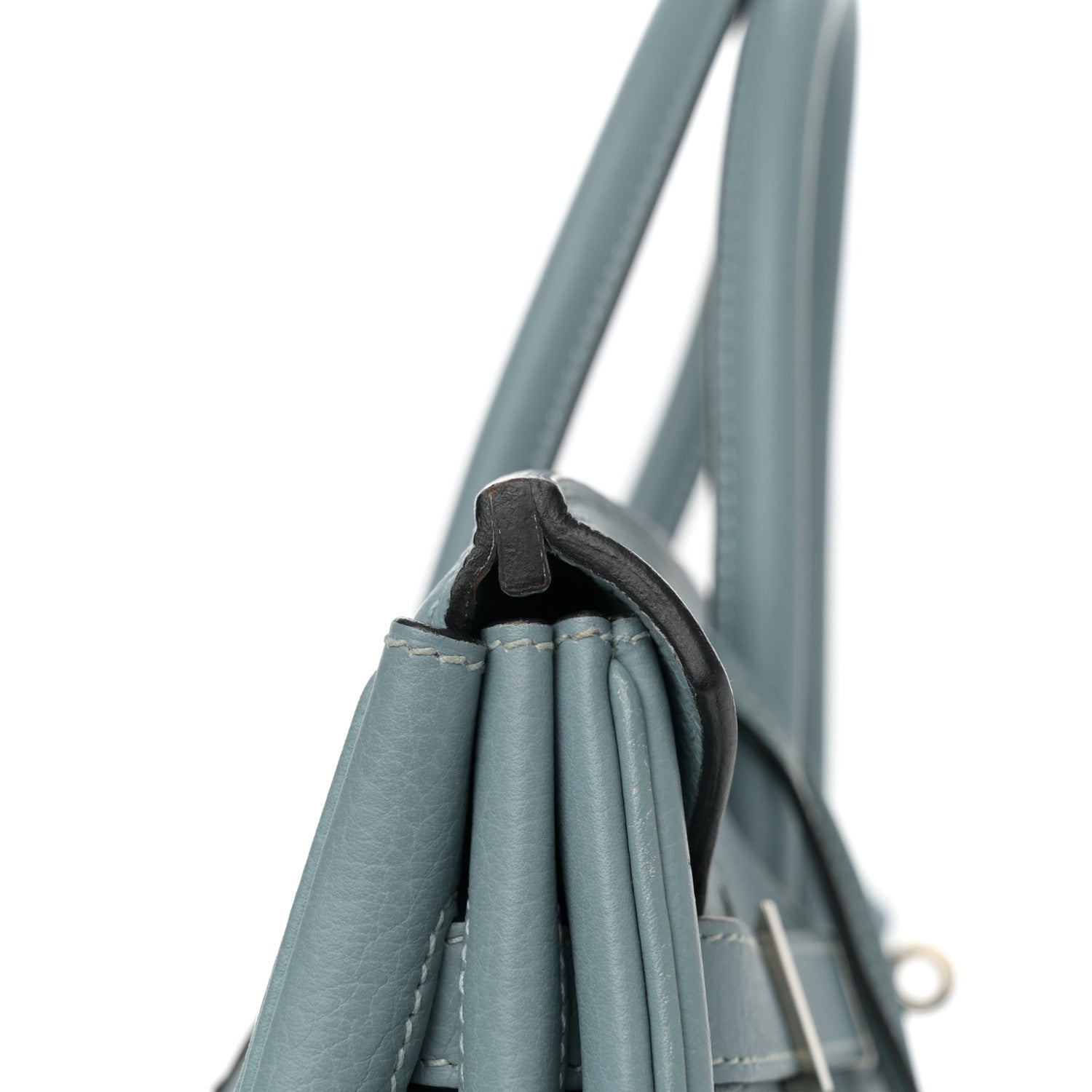 Hermes Taurillon Clemence Birkin 35 Ciel 25 of 26