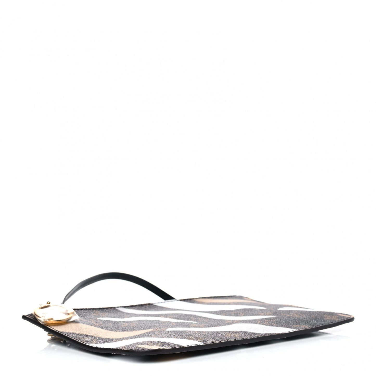 X LOL Monogram Neverfull MM GM Pochette Gold Silver