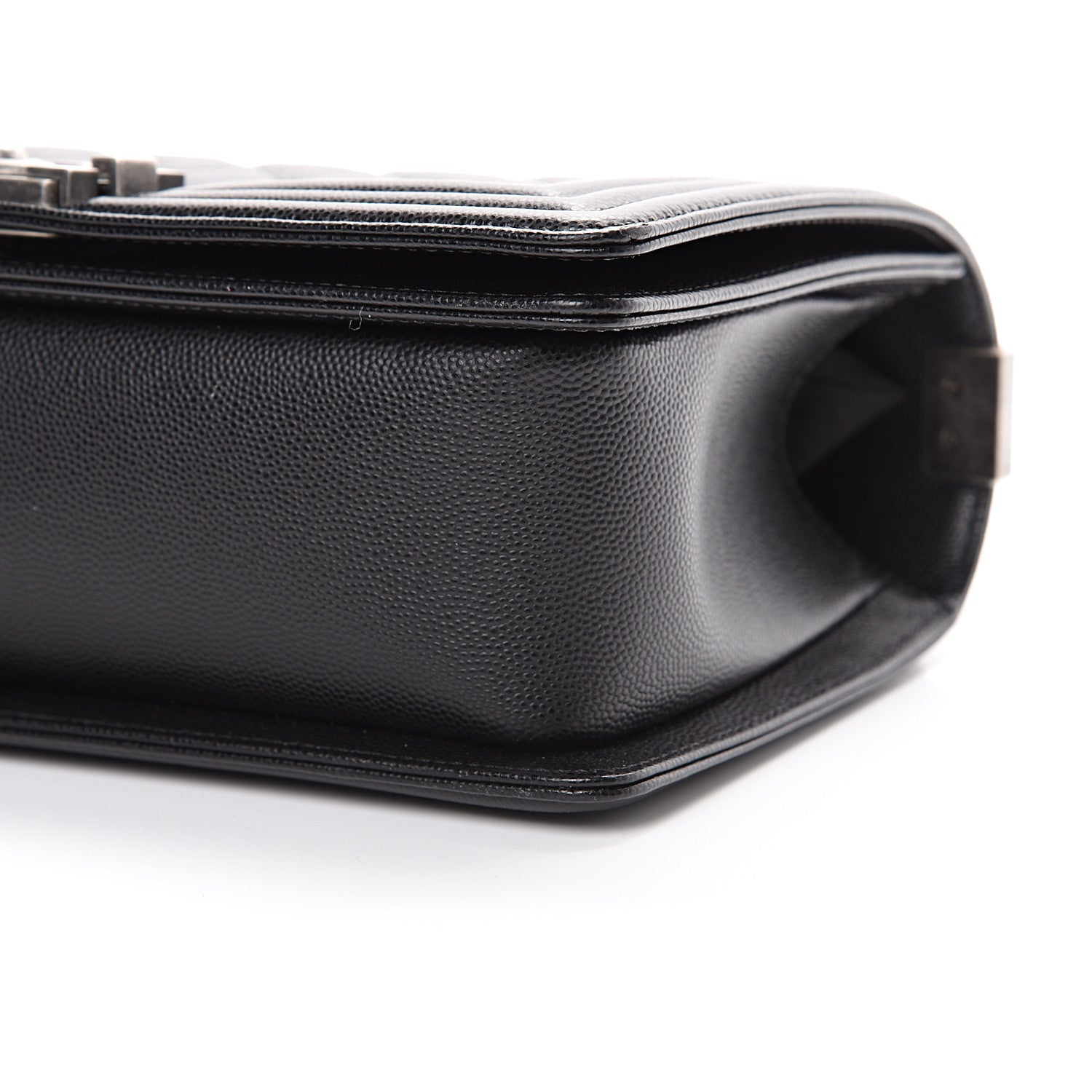 Chanel Caviar Quilted Medium Boy Flap Black 9 of 9