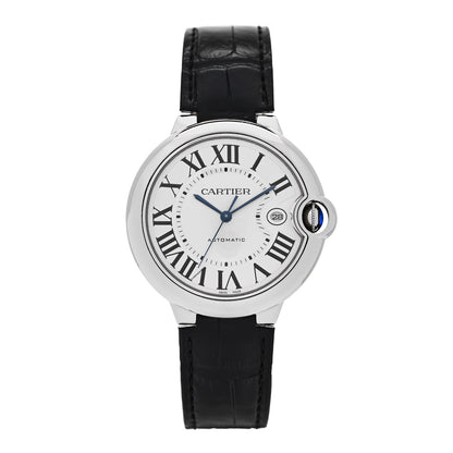 Cartier Stainless Steel Alligator 42mm Ballon Bleu De Cartier Automatic Watch 1 of 5