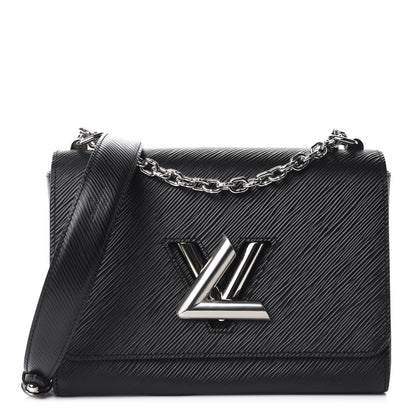 Louis Vuitton Epi Twist Shoulder Bag MM Black 1 of 10