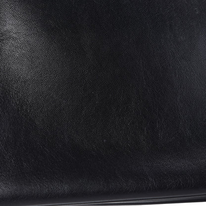 Celine Lambskin Large Trio Crossbody Bag Black 8 of 13