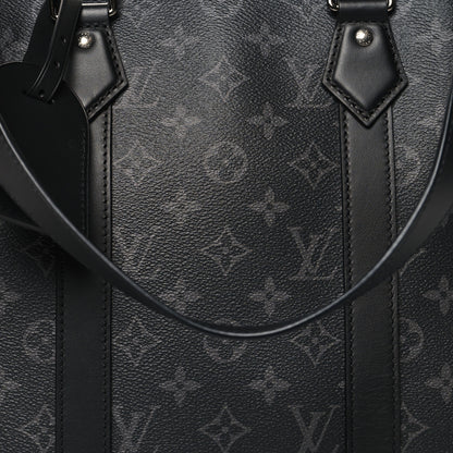 Louis Vuitton Monogram Eclipse Sac Plat 24H 7 of 9