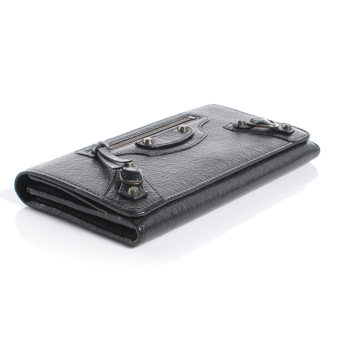 Agneau Money Wallet Anthracite