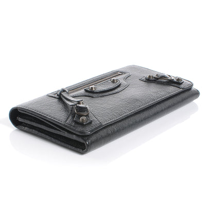 Balenciaga Agneau Money Wallet Anthracite 4 of 7