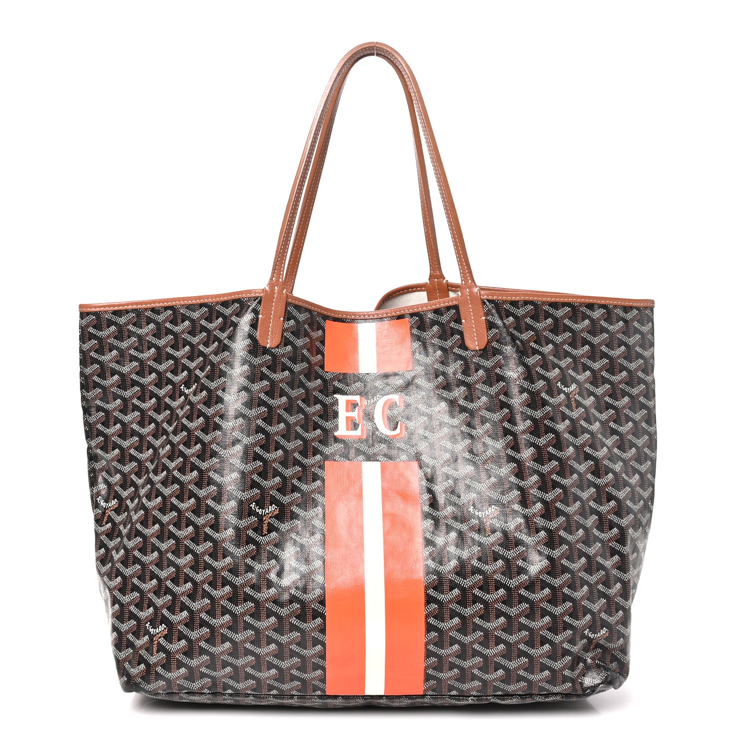Goyard Goyardine Saint Louis GM Black Gold 1 of 10