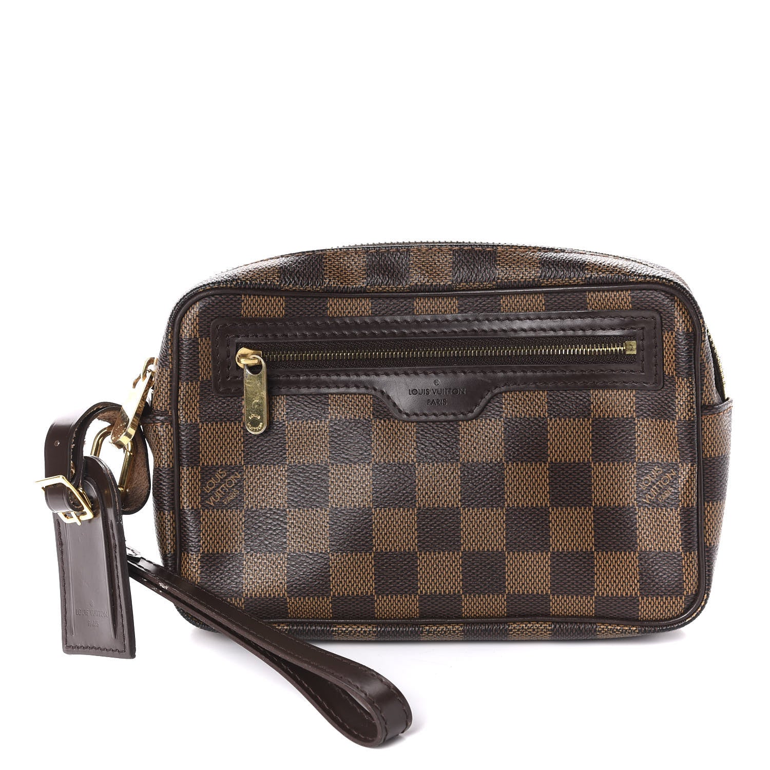 Louis Vuitton Damier Ebene Pochette Billets Macao 1 of 8
