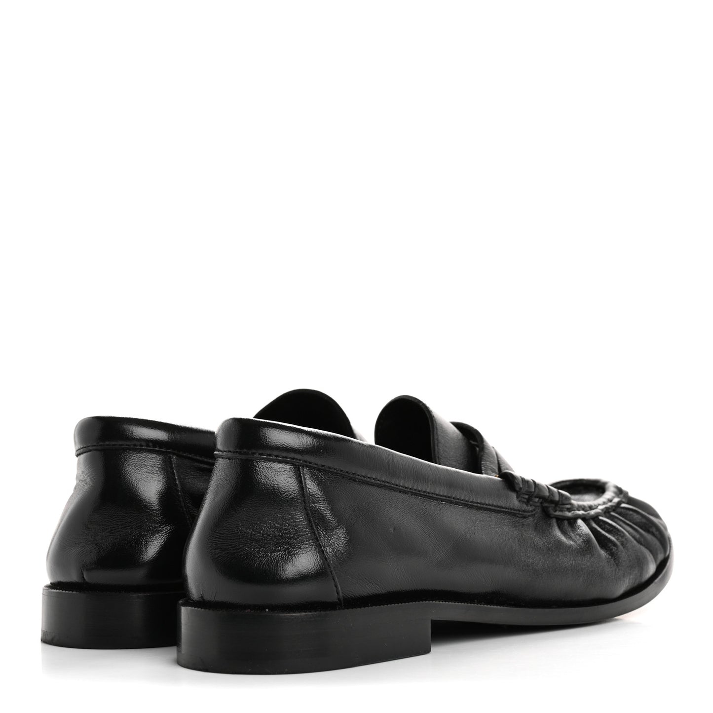 Nappa Sugar Le Loafer 15 Penny Slippers 40.5 Black