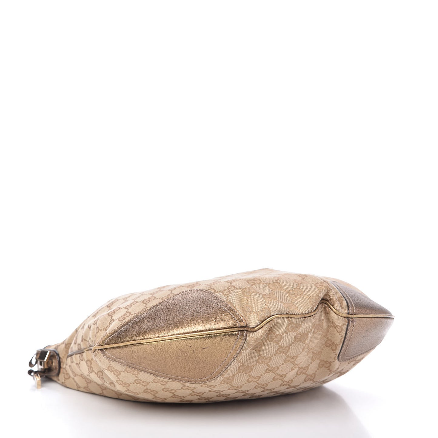 Monogram Large Princy Hobo Metallic Bronze
