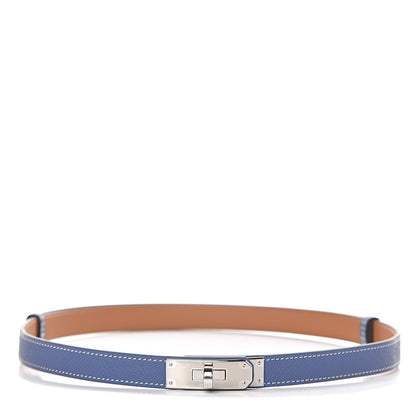 Hermes Epsom Kelly Belt Bleu Brighton 1 of 6