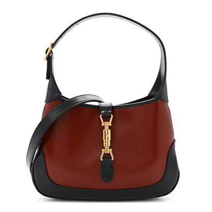 Gucci Boarded Dyana Lux Calfskin Bi-Color Small Jackie 1961 Hobo Mineral Red Blue 1 of 11