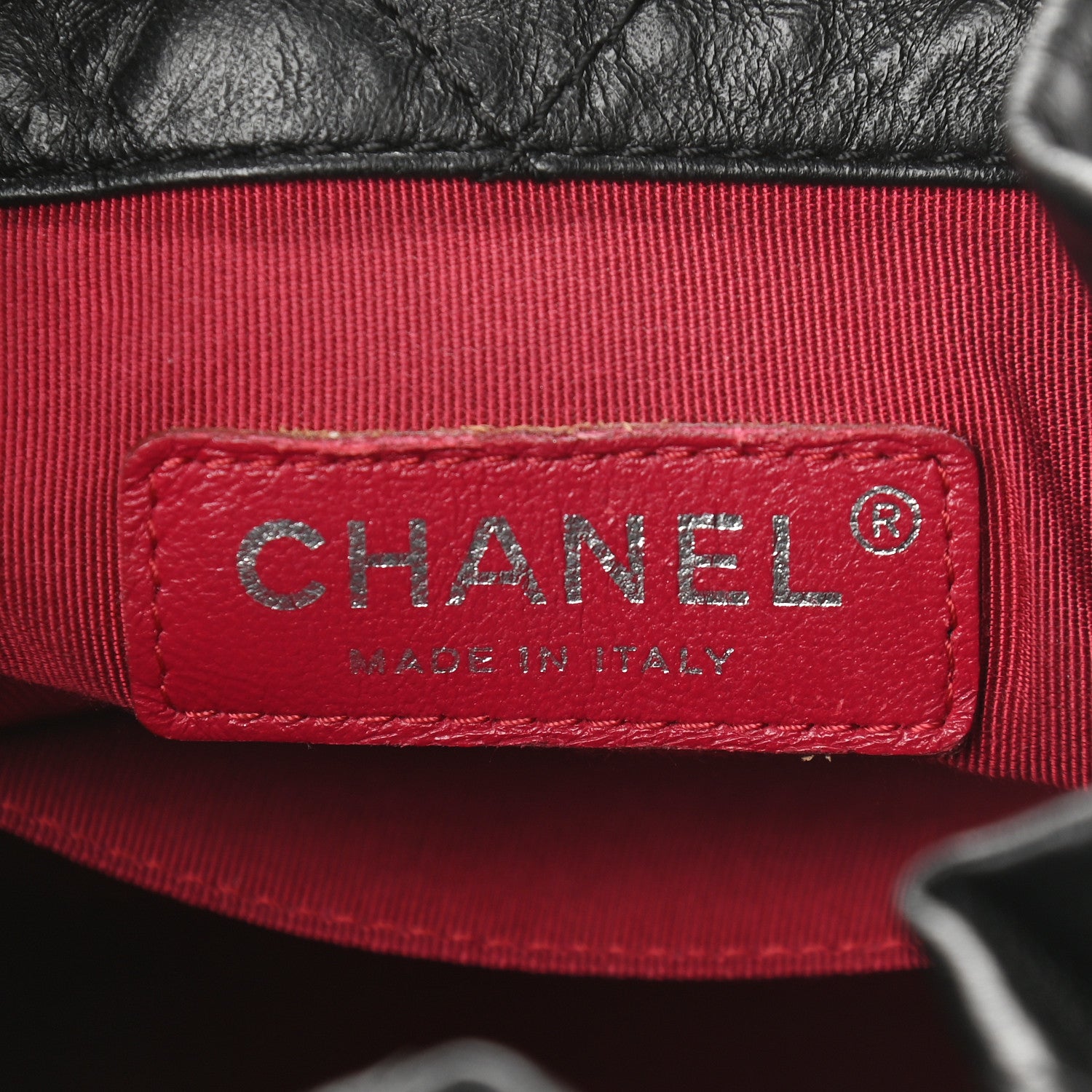 Chanel Aged Calfskin Quilted Small Gabrielle Backpack Black 6 of 9