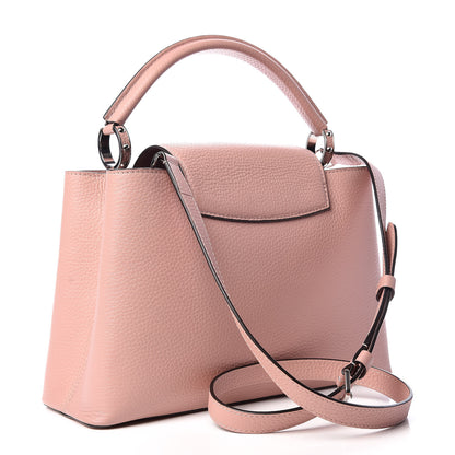 Louis Vuitton Taurillon Capucines PM Magnolia 3 of 9