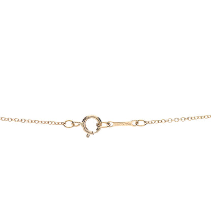 Tiffany 18K Yellow Gold Small Paloma Picasso Villa Paloma Palm Pendant Necklace 4 of 5