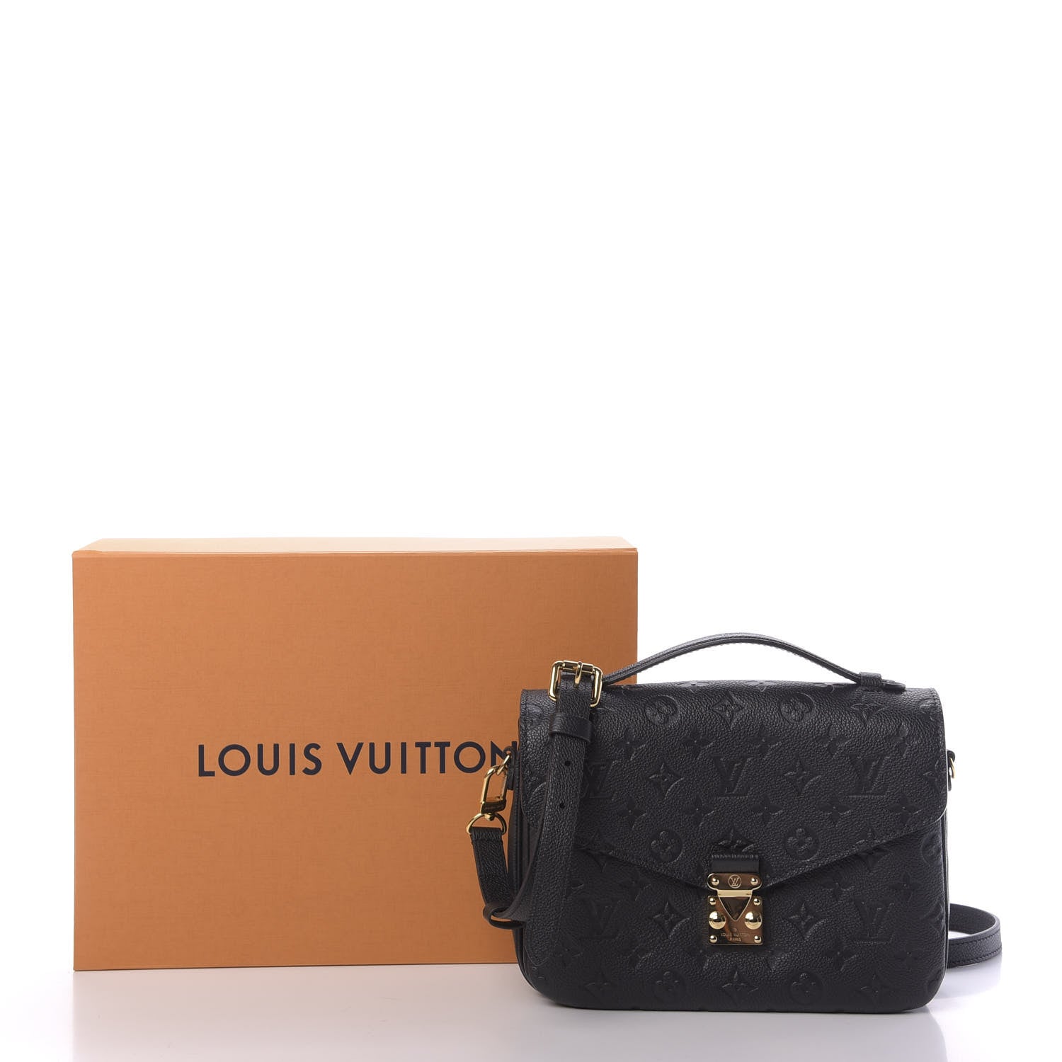 Louis Vuitton Empreinte Pochette Metis Black 9 of 9