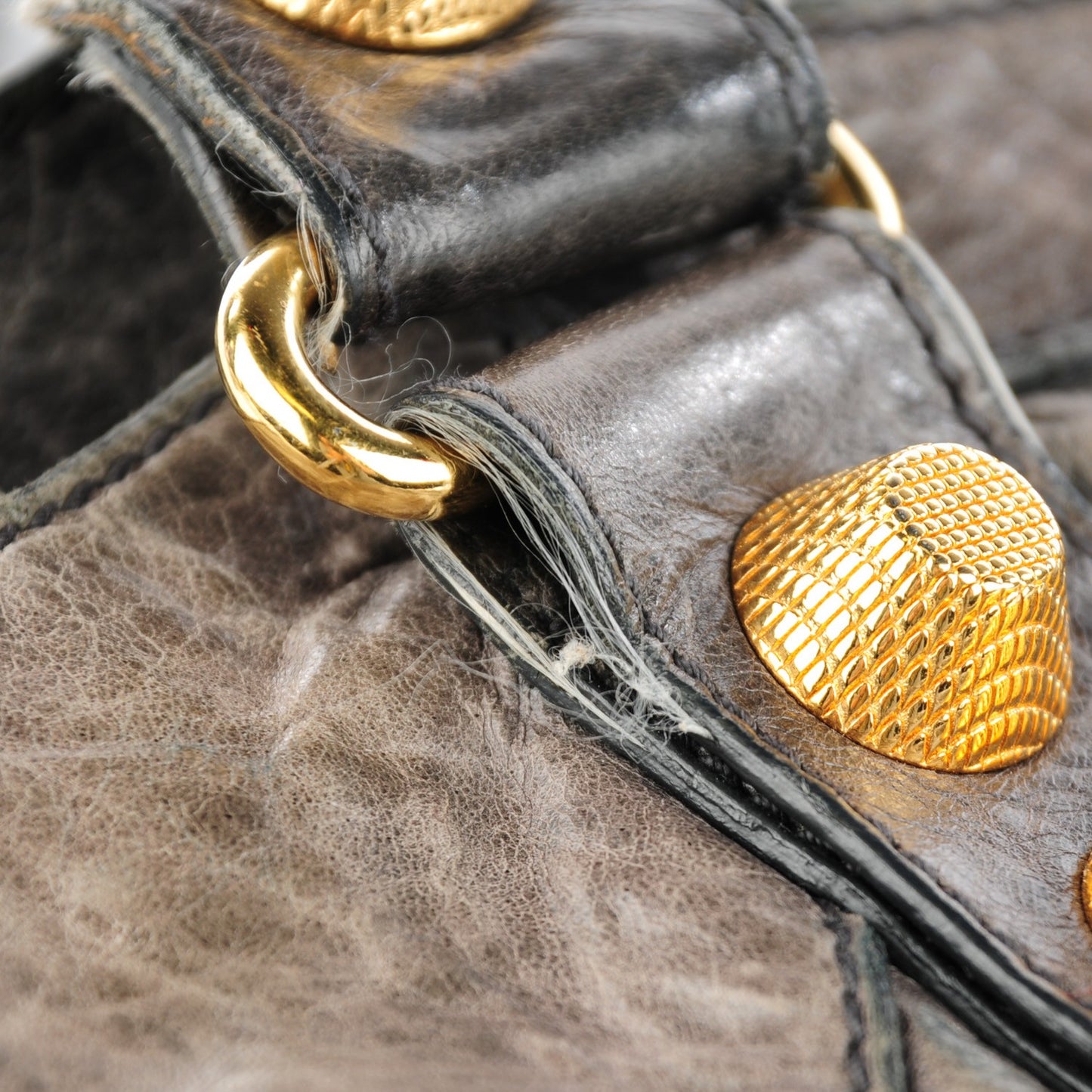 Agneau Giant 21 Gold Hardware City Anthracite