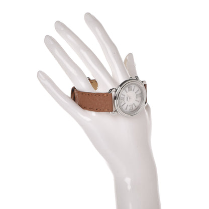 Fendi Stainless Steel Calfskin Mother of Pearl 37mm Selleria Quartz Watch Pink 2 of 9