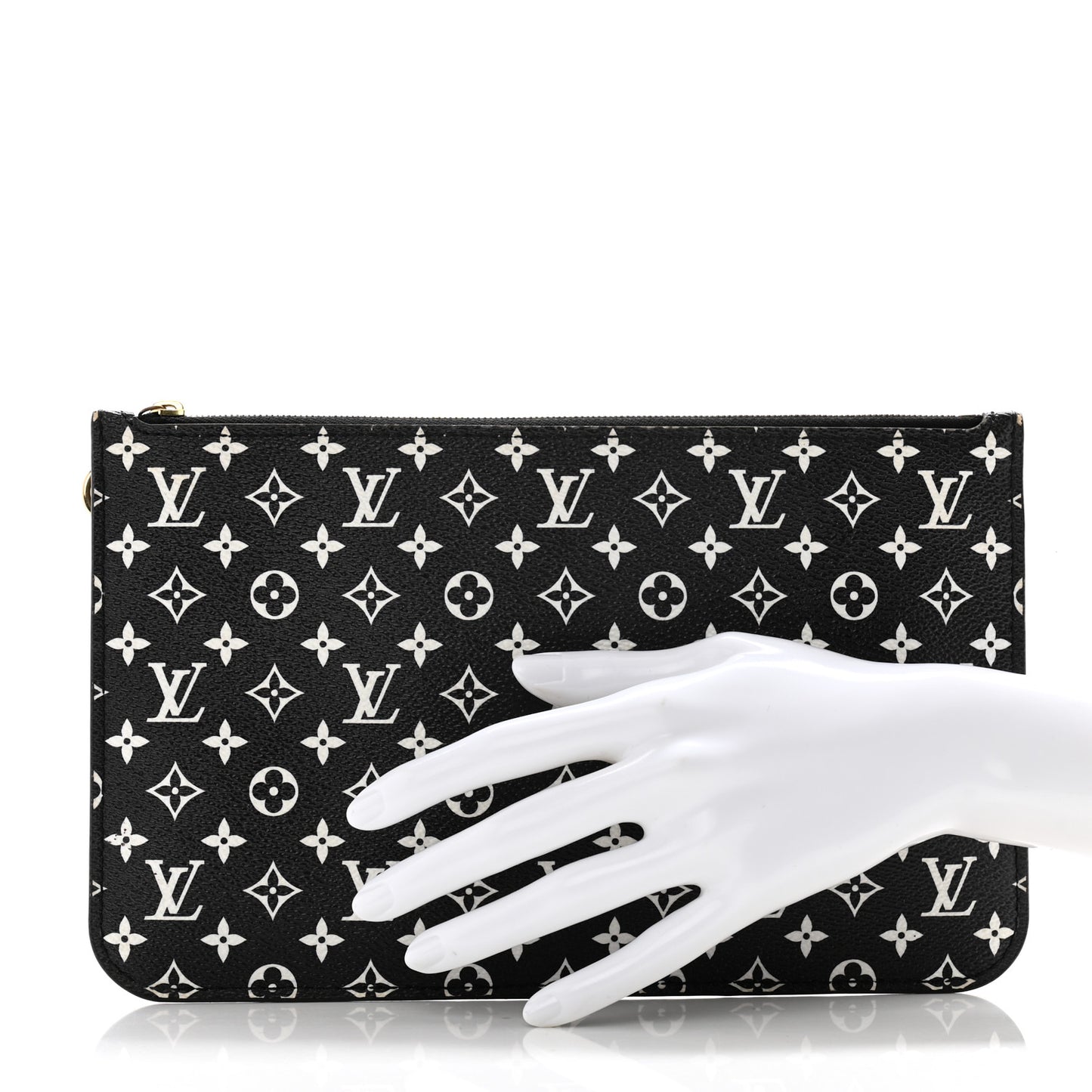 Monogram Giant Jungle Neverfull MM GM Pochette Black